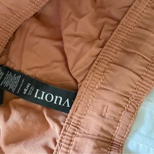 Vuori shorts sz L color: clementine (I think)